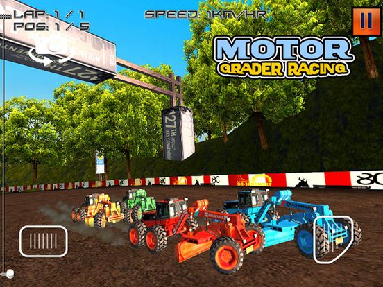 Motor Grader Racing Screenshot (iTunes Store)