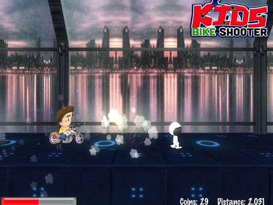 Kids Bike Shooter Screenshot (iTunes Store)