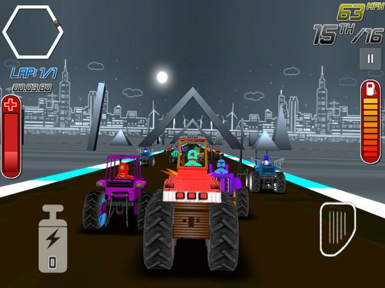 Tractor Top Racer Screenshot (iTunes Store)