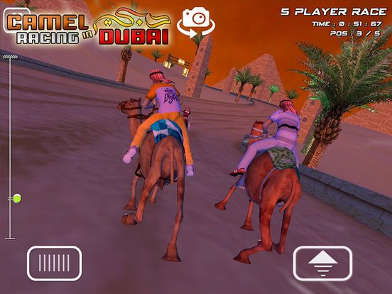 Camel Racing in Dubai: Extreme UAE Desert Race Screenshot (iTunes Store)