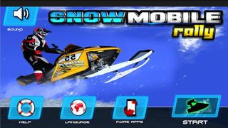 Snow Mobile Rally Screenshot (iTunes Store)