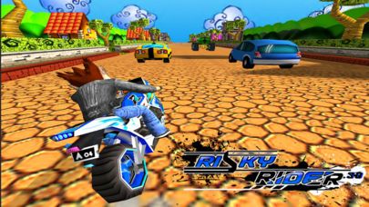 Risky Rider 3D Screenshot (iTunes Store)