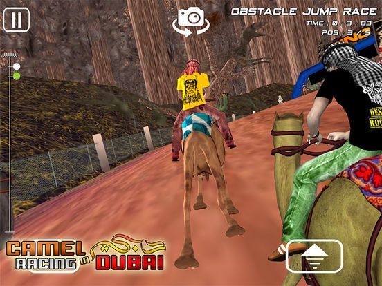Camel Racing in Dubai: Extreme UAE Desert Race Screenshot (iTunes Store)