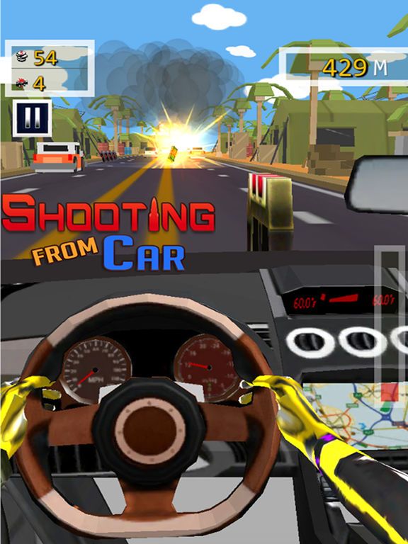 Shooting from Car Screenshot (iTunes Store)