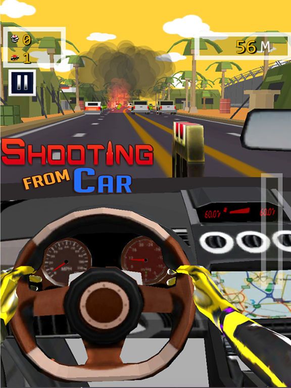 Shooting from Car Screenshot (iTunes Store)