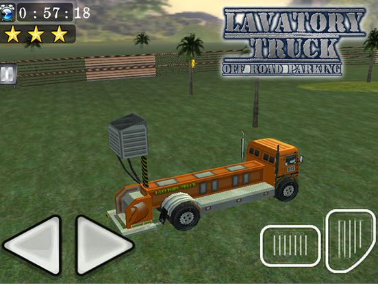 Lavatory Truck Offroad Parking Screenshot (iTunes Store)