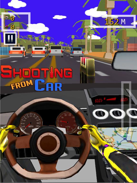 Shooting from Car Screenshot (iTunes Store)