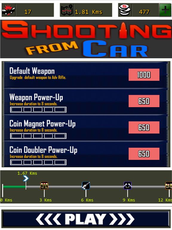 Shooting from Car Screenshot (iTunes Store)