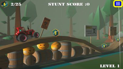 Tractor Stunt Wheels Screenshot (iTunes Store)