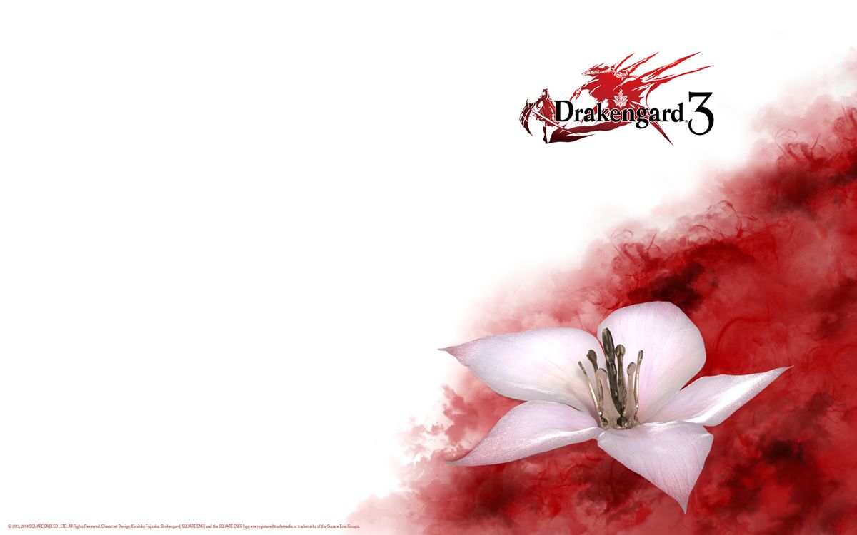Drakengard 3 Wallpaper (Official US Website): Petals