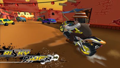 Risky Rider 3D Screenshot (iTunes Store)