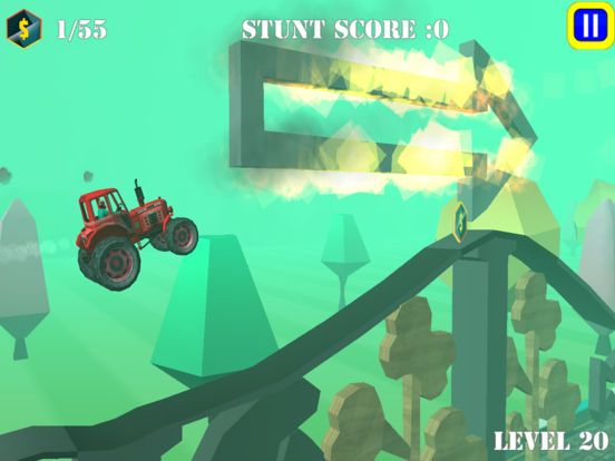 Tractor Stunt Wheels Screenshot (iTunes Store)