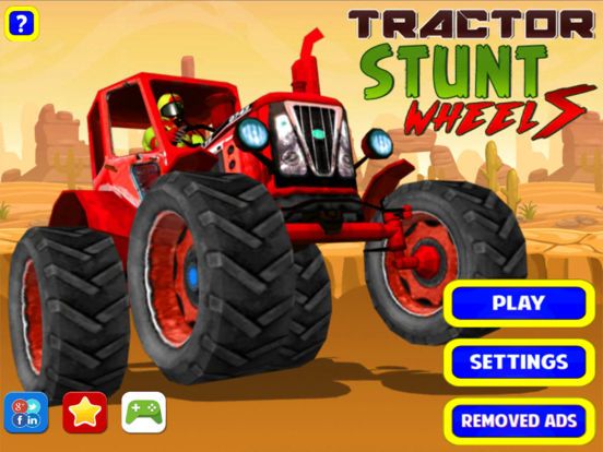 Tractor Stunt Wheels Screenshot (iTunes Store)
