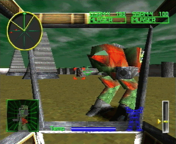 MechWarrior 2: 31st Century Combat Screenshot (Activision website - PlayStation version (2000))