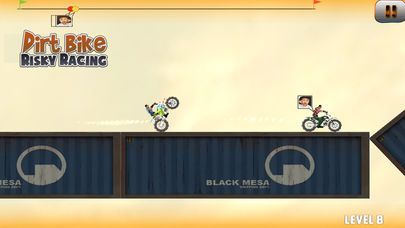 Dirt Bike Risky Racing Screenshot (iTunes Store)