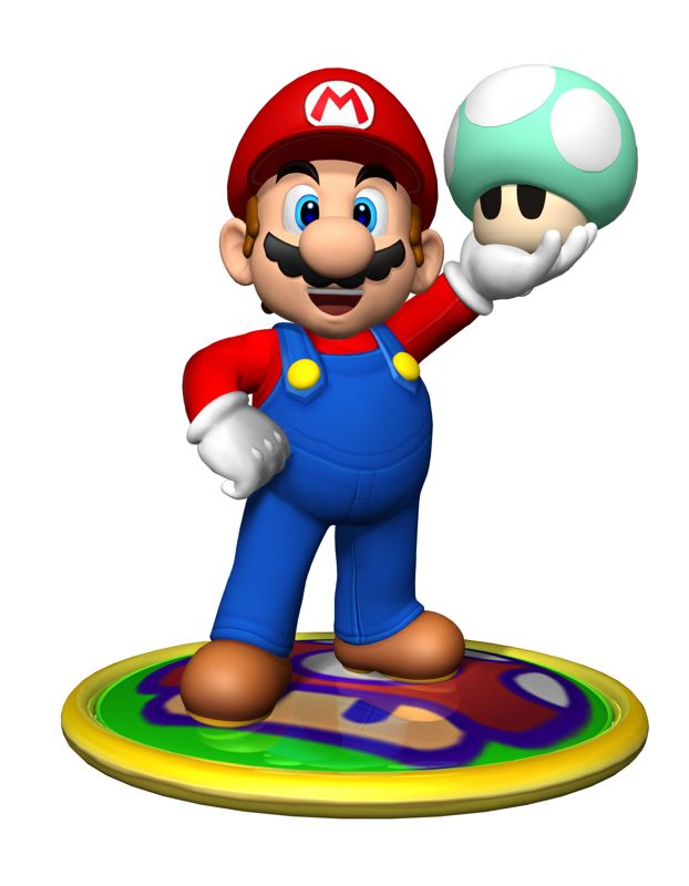 Mario Party 4 Concept Art (Nintendo Gamers Summit 2002 Press Kit): Mario