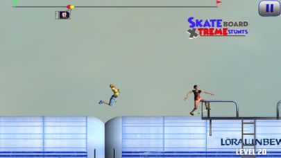 Skate Board Xtreme Stunts Screenshot (iTunes Store)