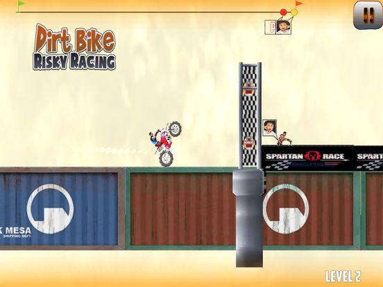Dirt Bike Risky Racing Screenshot (iTunes Store)