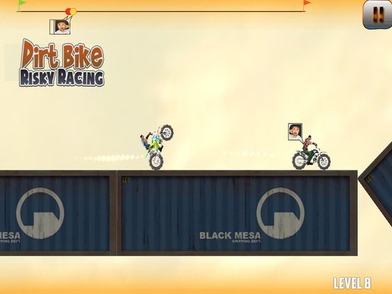 Dirt Bike Risky Racing Screenshot (iTunes Store)
