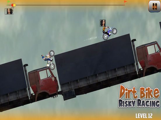 Dirt Bike Risky Racing Screenshot (iTunes Store)