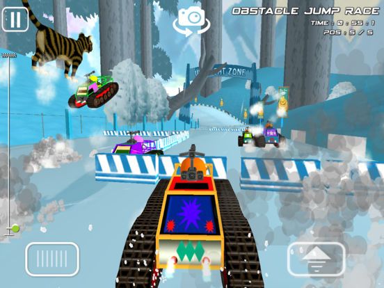 Rally Trax Racing Screenshot (iTunes Store)