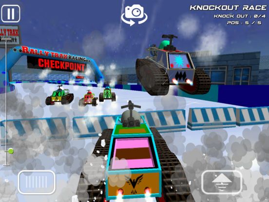 Rally Trax Racing Screenshot (iTunes Store)