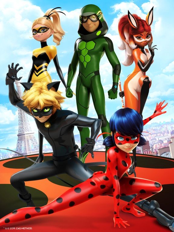 Miraculous Ladybug & Cat Noir official promotional image - MobyGames