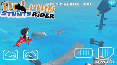 Dolphin Stunt Rider Screenshot (iTunes Store)