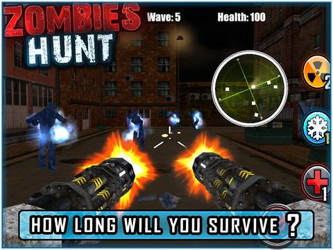 Zombies Hunt Screenshot (iTunes Store)