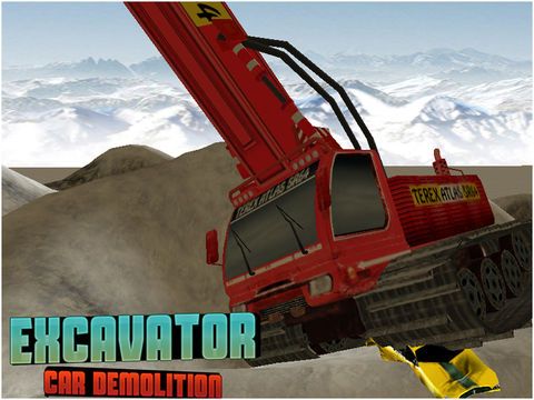 Excavator Car Demolition Screenshot (iTunes Store)