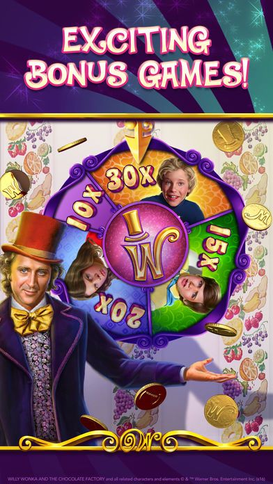 Willy Wonka Slots Vegas Casino Screenshot (iTunes Store)