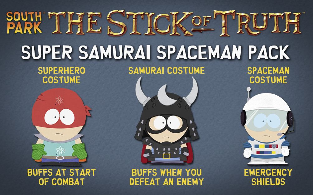 South Park: The Stick of Truth - Super Samurai Spaceman Pack Screenshot (Steam screenshots)