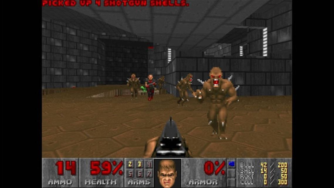 The Ultimate Doom Screenshot (Screenshots): Finally a suitable weapon