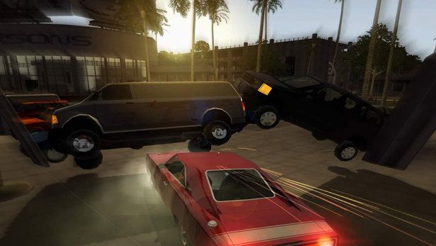 L. A. Rush Screenshot (PlayStation.com)