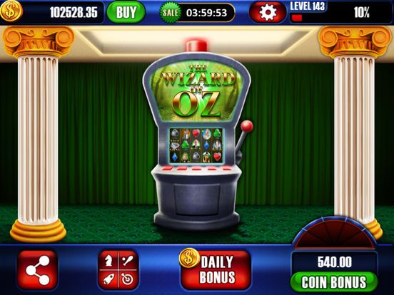 Wizard of Oz Slots Screenshot (iTunes Store)