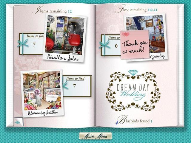 Dream Day Wedding Screenshot (Big Fish Games Product page): screen3