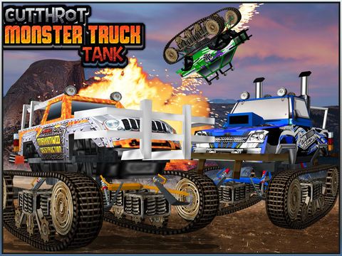 Cut Throat Monster Truck Tank Fight Screenshot (iTunes Store)
