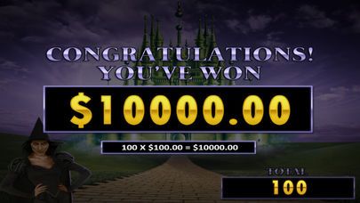 Wizard of Oz 2 Slots Screenshot (iTunes Store)