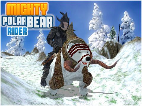 Mighty Polar Bear Rider Screenshot (iTunes Store)