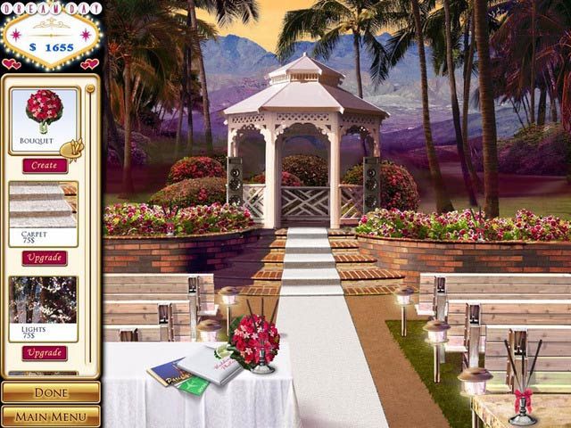Dream Day Wedding: Viva Las Vegas Screenshot (Big Fish Games Product page): screen3