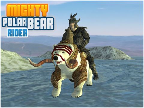 Mighty Polar Bear Rider Screenshot (iTunes Store)
