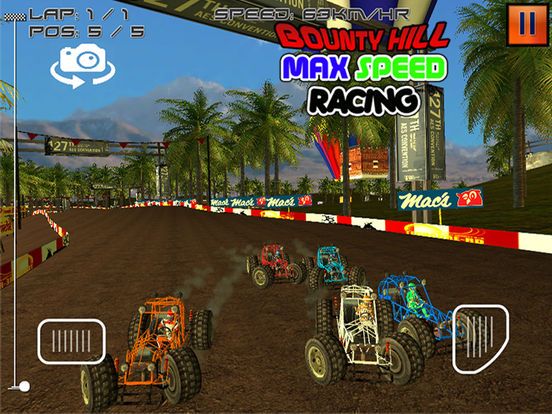 Bounty Hill Max Speed Racing Screenshot (iTunes Store)