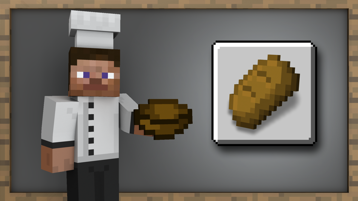 Minecraft: PlayStation 4 Edition Other (Official Xbox Live achievement art): Bake Bread
