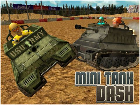 Mini Tank Dash Screenshot (iTunes Store)