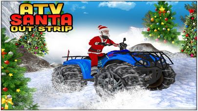 ATV Santa Out Strip Screenshot (iTunes Store)