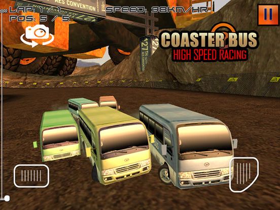 Coaster Bus: High Speed Racing Screenshot (iTunes Store)