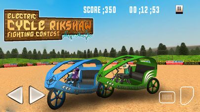 Electric Cycle Rickshaw Fighting Contest Screenshot (iTunes Store)