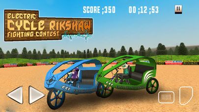 Electric Cycle Rickshaw Fighting Contest Screenshot (iTunes Store)
