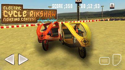Electric Cycle Rickshaw Fighting Contest Screenshot (iTunes Store)