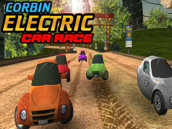 Corbin Electric Car Race Screenshot (iTunes Store)